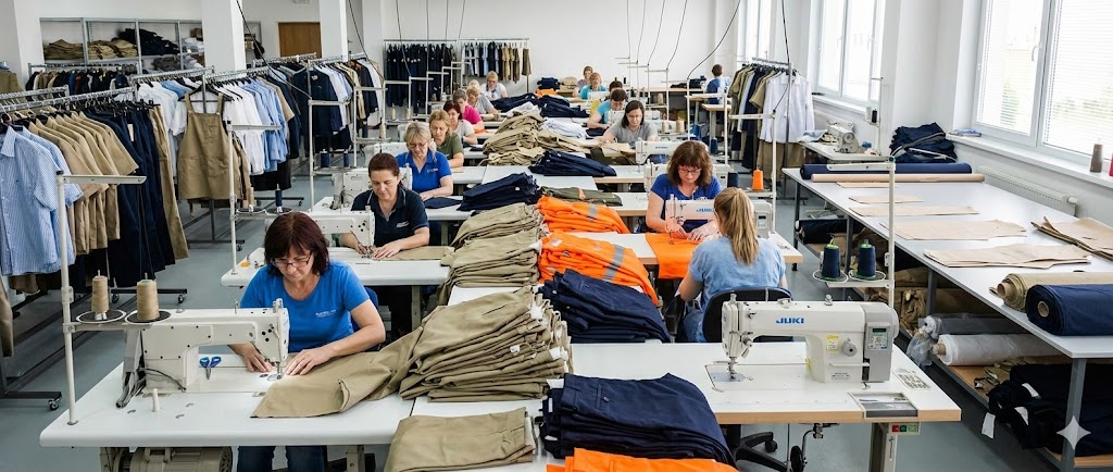 Técnicas Costura Industrial com Ênfase em Uniformes Profissionais